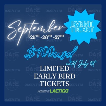 Early Bird 3 Day DareVita Launch Event