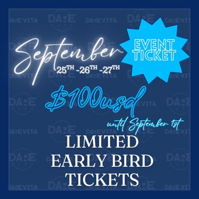 Early Bird 3 Day DareVita Launch Event